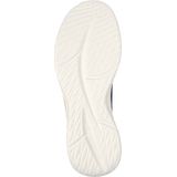 Skechers - Slip-ins Slade - Heren Instappers - Blauw - Textiel - Synthetisch