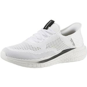 Skechers Slade-Quinto Mocassin voor heren, Wit, 45 EU