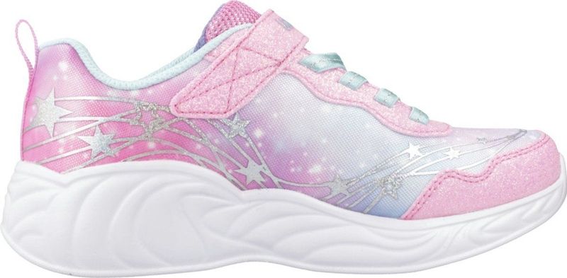 Skechers - UNICORN DREAM - Sneaker - Roze - Geweven Gradiënt - Lichtgevend
