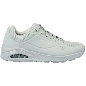 Skechers - UNO STAND ON AIR - Sneakers - Grijs - Synthetisch - Geperforeerd Bovenwerk