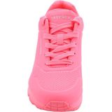 Skechers Uno Stand On Air dames Sneaker Low top, Coral Durabuck Mesh, 36 EU