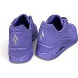 Skechers - Uno Stand On Air - Dames Sneaker - Paars - Durabuck Mesh