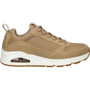 Skechers Uno - Stacre Sneakers Laag - beige - Maat 39
