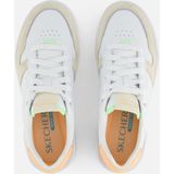 Skechers Jade-Stylish Type Dames Sneakers - Wit/Multicolour - Maat 37
