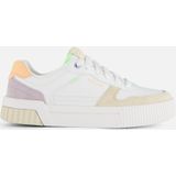 Skechers Jade-Stylish Type Dames Sneakers - Wit/Multicolour - Maat 36