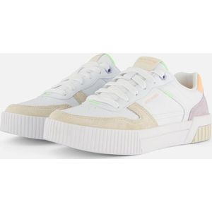 Skechers - Jade - Dames Sneakers - Wit - Textiel