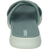 Skechers go walk flex sandaal in de kleur grijs