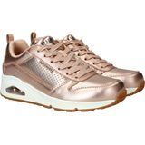 METALLIXS - Wedge Sneakers - Roségoudkleur - Vetersluiting - Sleehak