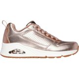 METALLIXS - Wedge Sneakers - Roségoudkleur - Vetersluiting - Sleehak