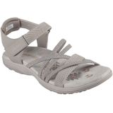 Skechers Reggae Slim - Meadow Grazer Dames Sandalen - Taupe - Maat 41