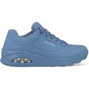 Skechers - 52458 - Sneakers - Grijs - PU-Materiaal