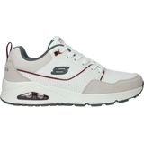 Skechers - Uno Retro One - Sneakers - Zwart - Suède, Duraleer, Nylon, Air Cooled-Memoryfoam