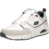 Skechers - Uno Retro One - Sneakers - Zwart - Suède, Duraleer, Nylon, Air Cooled-Memoryfoam
