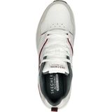 Skechers - Uno Retro One - Sneakers - Zwart - Suède, Duraleer, Nylon, Air Cooled-Memoryfoam