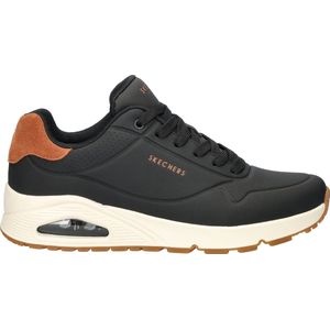 SKECHERS - Uno Suited On Air - Sneakers - Zwart - Synthetisch