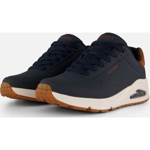 Skechers - Street Uno - Sportschoenen - Zwart - Durabuck - Air-Cooled Memory Foam