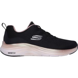 Skechers Vapor Foam - Midnight Glimmer Dames Instappers - Zwart