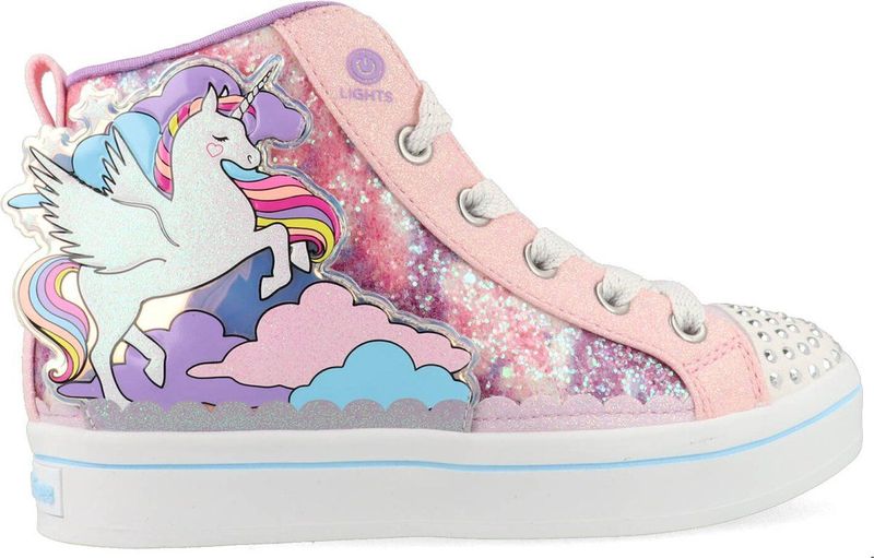Skechers Twi-Lites 2 0 - Enchanted Unicorn 314399L PKMT Roze