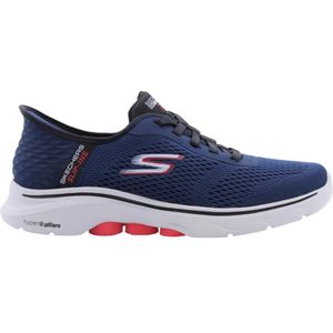 Skechers - Go Walk 7 - Free Hand 2 - Instappers - Donkerblauw/Rood