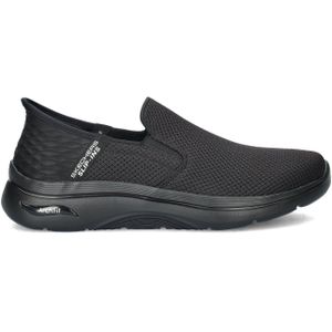 Skechers - GO WALK AF 2.0 - Instappers - Zwart - Veganistisch - Handsfree