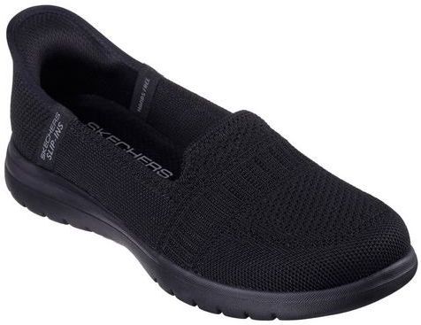 Skechers - 138181 BBK - Instappers - Zwart - Nylon