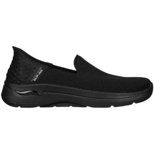 Skechers - 125315 - Instappers - Zwart - Hands Free Slip-ins™ GO WALK® Flex - Ademend Mesh