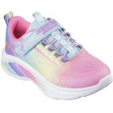 Skechers Rainbow Cruisers Meisjes Sneakers - Turquoise/Multicolour - Maat 35