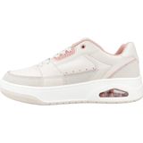 Skechers - Uno Court - Damestrainers - Geperforeerd Leer - Skechers Air-Cooled Memory Foam