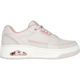 Skechers - Uno Court - Damestrainers - Geperforeerd Leer - Skechers Air-Cooled Memory Foam