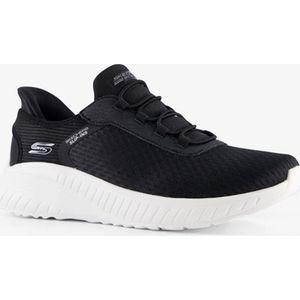 Skechers - Bob Squad - Sneakers - Zwart - Textiel - Extra Comfort