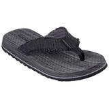 Skechers Zehentrenner »TANTRIC-FRITZ«, Sommerschuh, Schlappen, Poolslides, Badeschuh, mit weichem Zehensteg