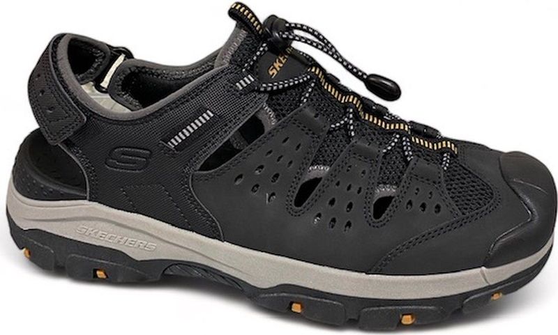 Skechers 205113 BLK Tresmen Menard-sandaal skechers