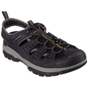 Skechers Tresmen Menard Sandalen voor heren, Zwart synthetisch net, 45 EU