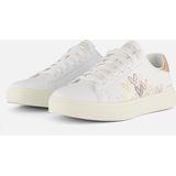 Sneakers - EDEN - Leer - Motiefprint - Ronde Neus - Platte Hak