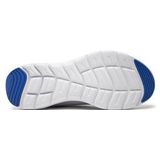 Skechers - Flex Appeal 5.0 - Dames Gymshoe - Grijs Mesh - Blauw Roze Trim
