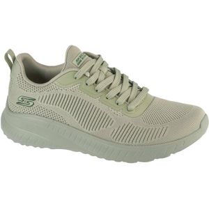 Skechers Bobs Squad Chaos Damessneakers - Kleur: Zwart