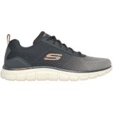 Skechers - TRACK-RIPKENT - Vrijetijdsschoen - Olijf/Grijs - Vegan