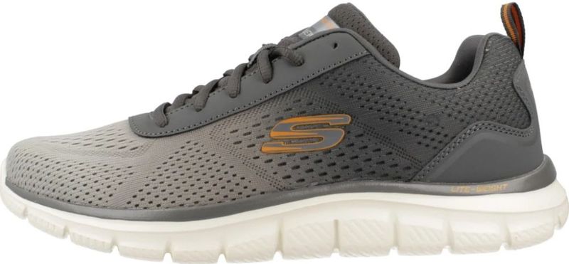 Skechers - TRACK-RIPKENT - Vrijetijdsschoen - Olijf/Grijs - Vegan