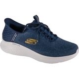 Skechers Skech-lite Pro heren Sneaker, Houtskool Mesh Blauwe Trim, 39 EU