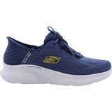 Skechers Skech-lite Pro heren Sneaker, Houtskool Mesh Blauwe Trim, 39.5 EU