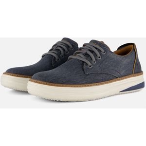 Skechers Hyland Ratner Casual Schoenen Heren - Marineblauw Canvas