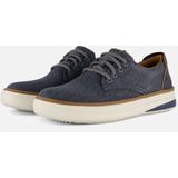 Vegan - Zomerschoen - Navy/Bruin - Vetersluiting - Laag