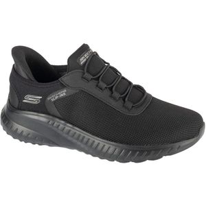 SKECHERS - Bobs Sport Squad Chaos-Tough Walk - Instappers - Zwart - Polyester