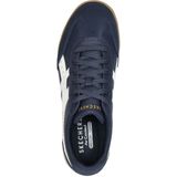 Skechers - Zinger Manzanilla - Sneakers - Blauw - Suede en Synthetisch Bovenwerk, Memory Foam Binnenzool