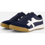 Skechers - Zinger Manzanilla - Sneakers - Blauw - Suede en Synthetisch Bovenwerk, Memory Foam Binnenzool