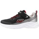 Skechers - Microspec II - Sneakers - Zwart/Wit - Kinder