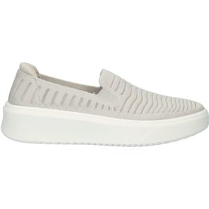 Skechers - Court Break - Instapschoenen - Zwart - Textiel