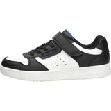 Quick Street - Sneakers - Zwart/Wit/Blauw - Synthetisch