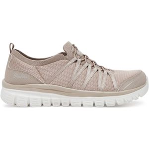 Skechers - Graceful Soft Soul - Sneakers - Beige - Dames