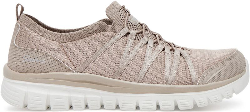 Skechers - Graceful Soft Soul - Sneakers - Beige - Dames